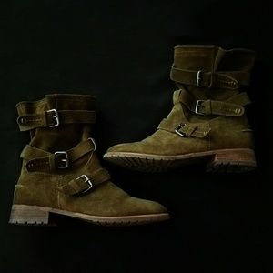 Dolce Vita Army Green Booties
